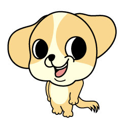 色々な表情のコミカルな犬のキャラクター Line スタンプ Line Store 色々な表情のコミカルな犬のキャラクター Line スタンプ Line Store