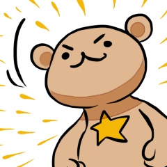 starlit-bear stickers