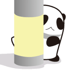 Stamp Peeping Moch Panda Japanese Line Stickers Line Store
