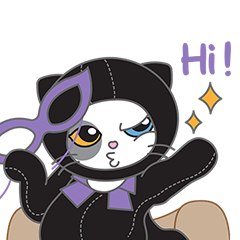 Happy Cat Nero2_stop sticker