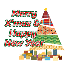 greeting for Christmas and New year