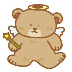 An angel of bear "Kuma-ten"