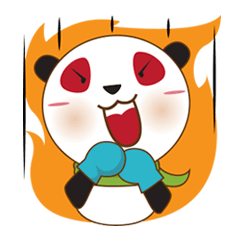 BaoBei,si panda yg cute dan bersemangat