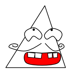 Triangle man