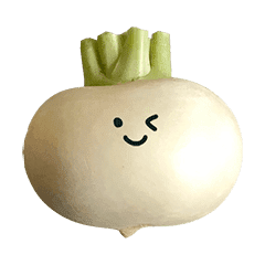 野菜 かぶ と 顔 Line スタンプ Line Store