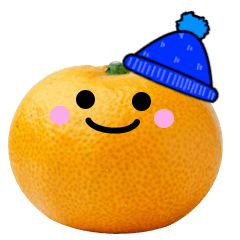Object stamp- Furit Orange Winter
