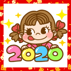 PEKO New Year's holiday Sticker