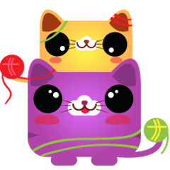 Kitty , cutest kitten sticker pack