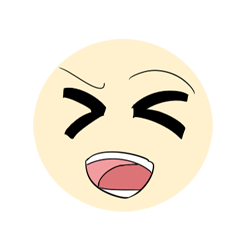 Round face sticker – LINE stickers | LINE STORE