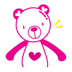 Pinkista Bear
