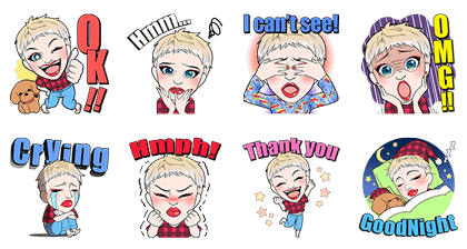 Katy Perry Exclusive Stickers