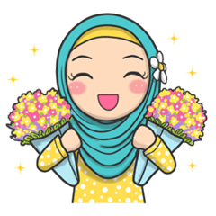 Flower Hijab 2