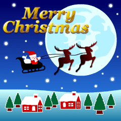Merry Christmas! Animated Stickers