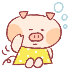 Cute pig