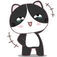 Tuxedo Cat :Animated