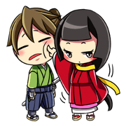 Samurai and princess