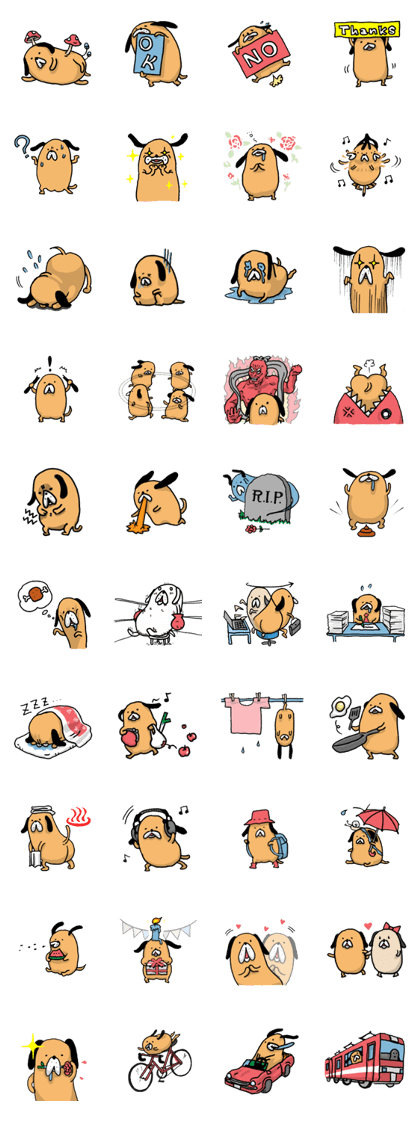 The life of adorably ugly dog