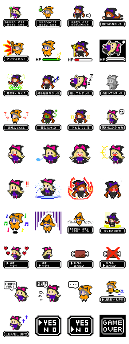 pixel witches