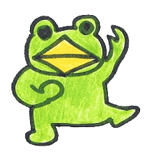 frog place KEROMICHI-AN  tells silently