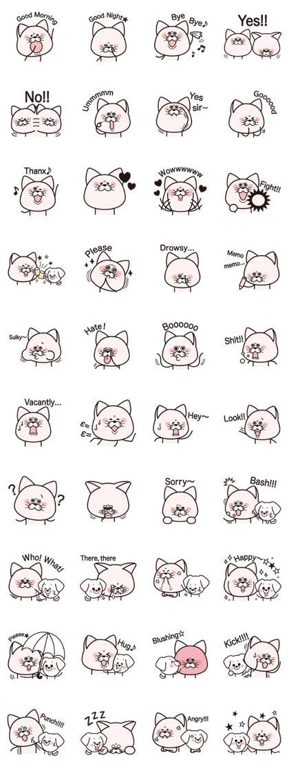 The happy life of cat, HATCH & dog, YUYU