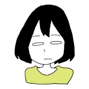 A GIRL STICKER [without words]