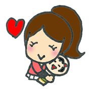Ninja and kokeshi doll