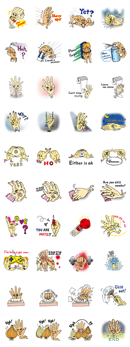 The hand got legs PART 2(English version