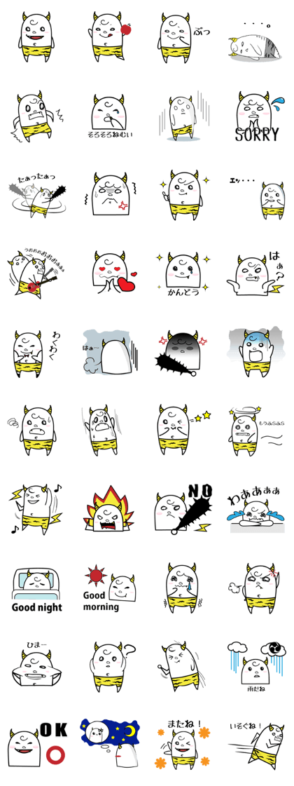ONI-NOKO Sticker