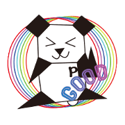 kakupanda sticker