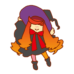 Small Witch Vivi Line Stickers Line Store