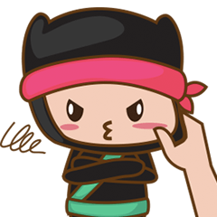 Ryuji, si ninja kecil yang lucu
