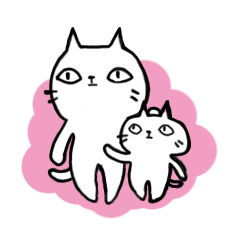 Sometimes cats and kittens sticker