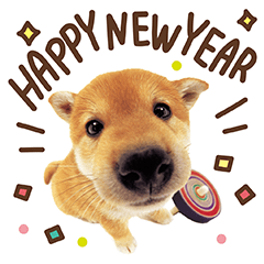 THE DOG New Year's Greetings