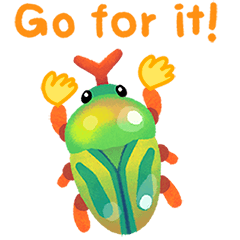 Moth and Beetle