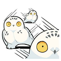 Energetic snowy owls