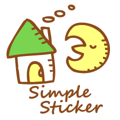 Simple Stickers-English-