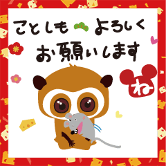 Moving New Year slow loris
