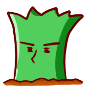 Grass[Ken] Sticker