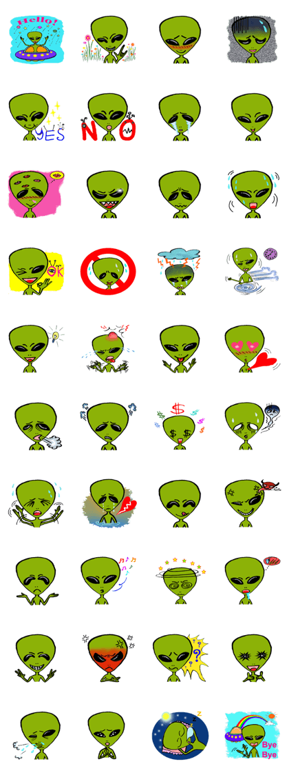 Green Alien