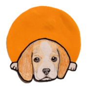 Beagle dog Sticker