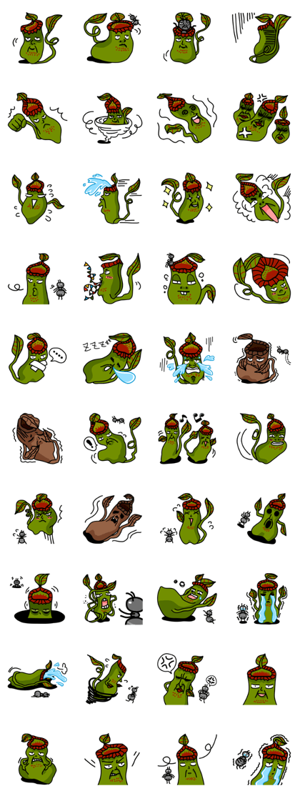 Nepenthes LINE Stickers