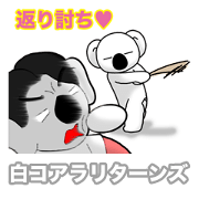 White koala returns