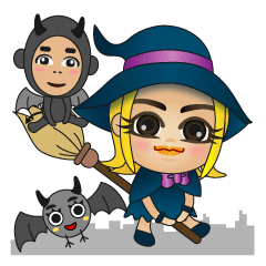 And witch and demon and bat