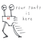 Let's Panty Sticker