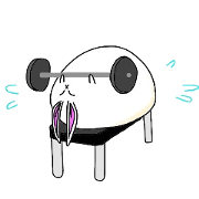 Rabbit like marshmallow