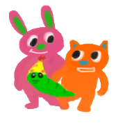 rabbit.cat and caterpillar