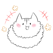 hair ball cat