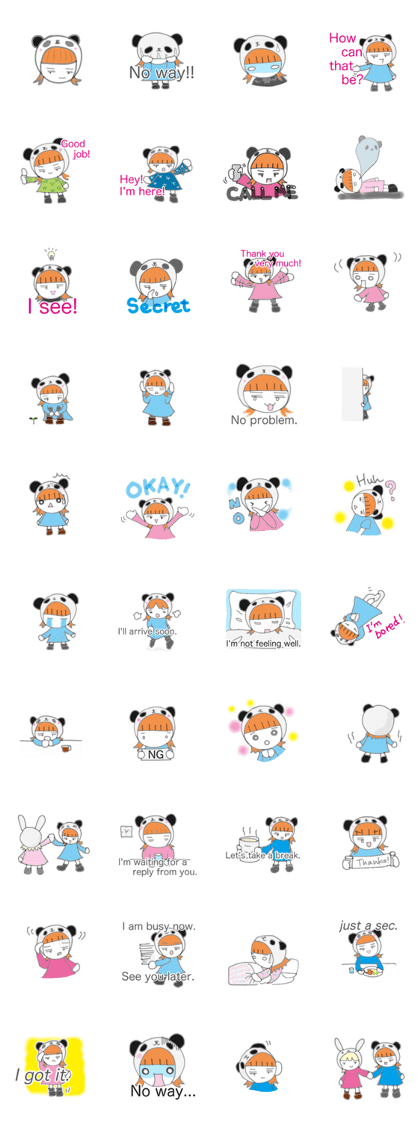 Panda Girl (English version)