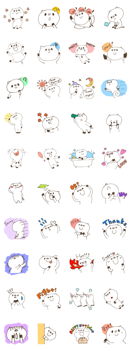 Bu-chan the pig.