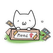 Cat and Round face
